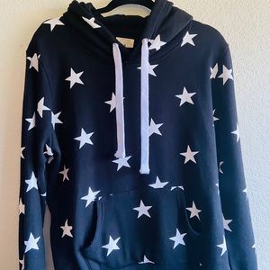 Soft black/stars hoodie